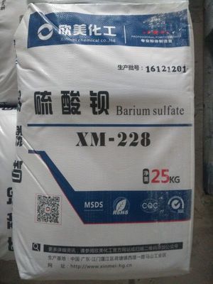 XM228 Powder Coating Raw Material Barium Sulphate Powder For Paint